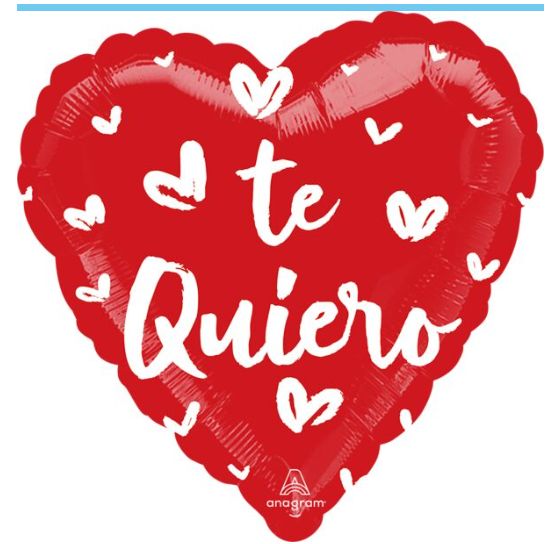 TE QUIERO MYLAR
