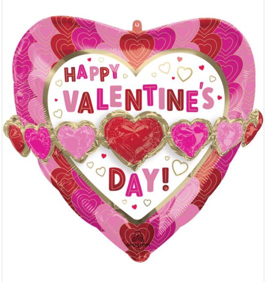 26” 3-D MULTI HEART JUMBO