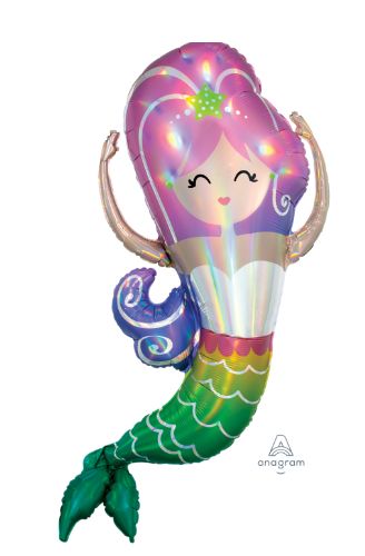 41&quot; HOLOGRAPHIC MERMAID