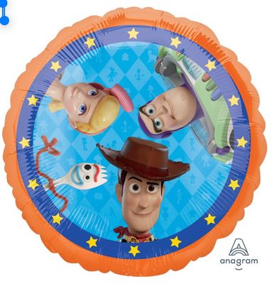 18” TOY STORY 4 ROUND MYLAR