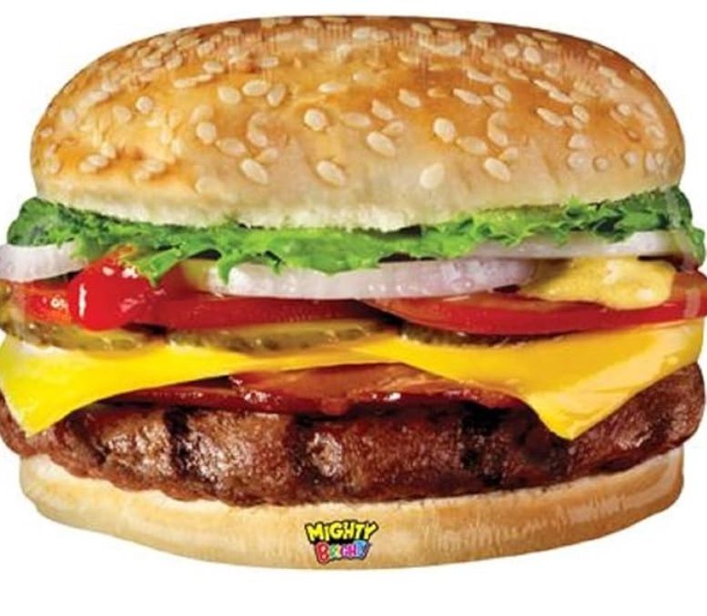 31” HAMBURGER MYLAR