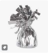 BALLOON WEIGHT, COLOR: SILVER