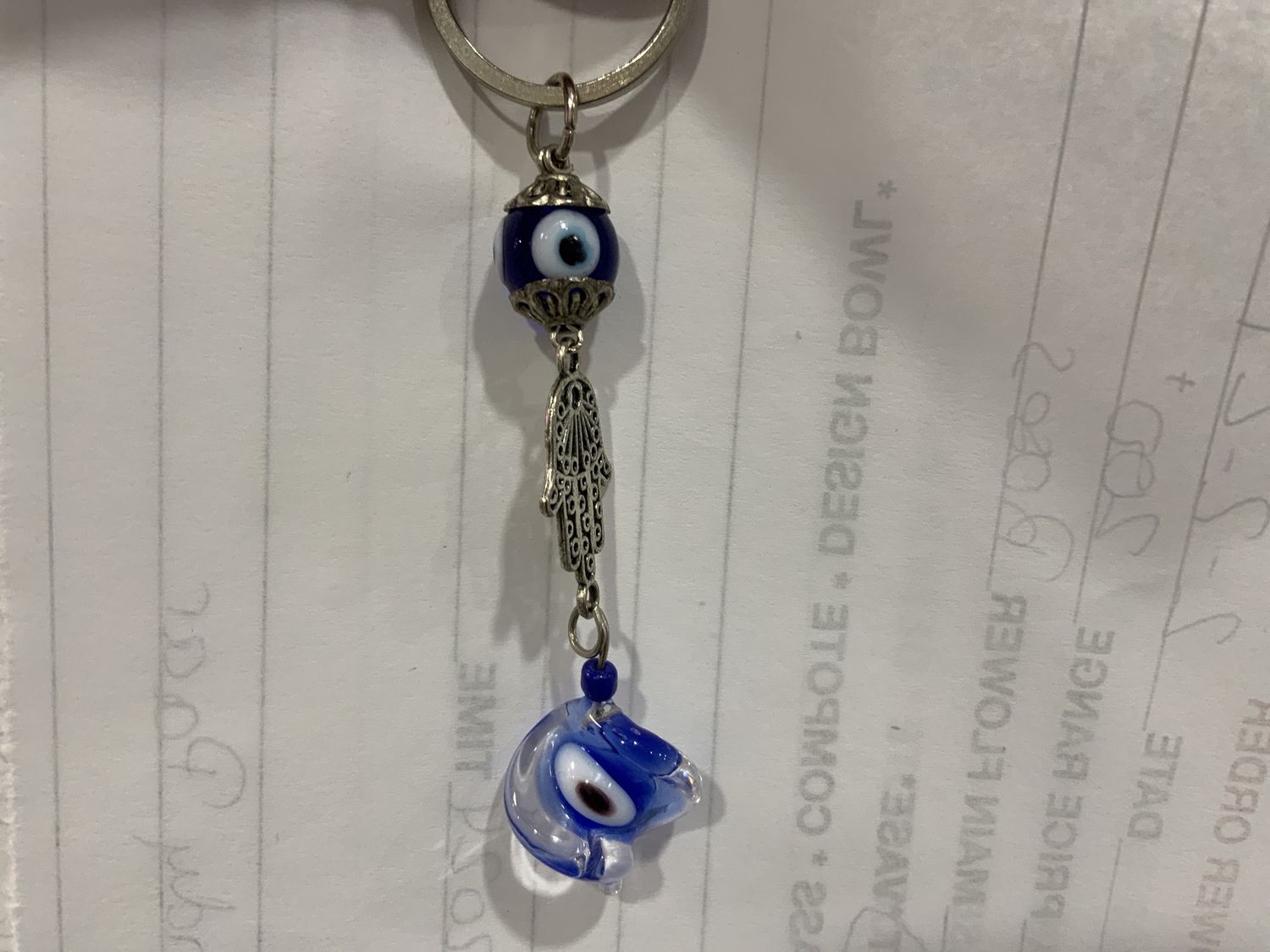 EVIL EYE KEYCHAIN