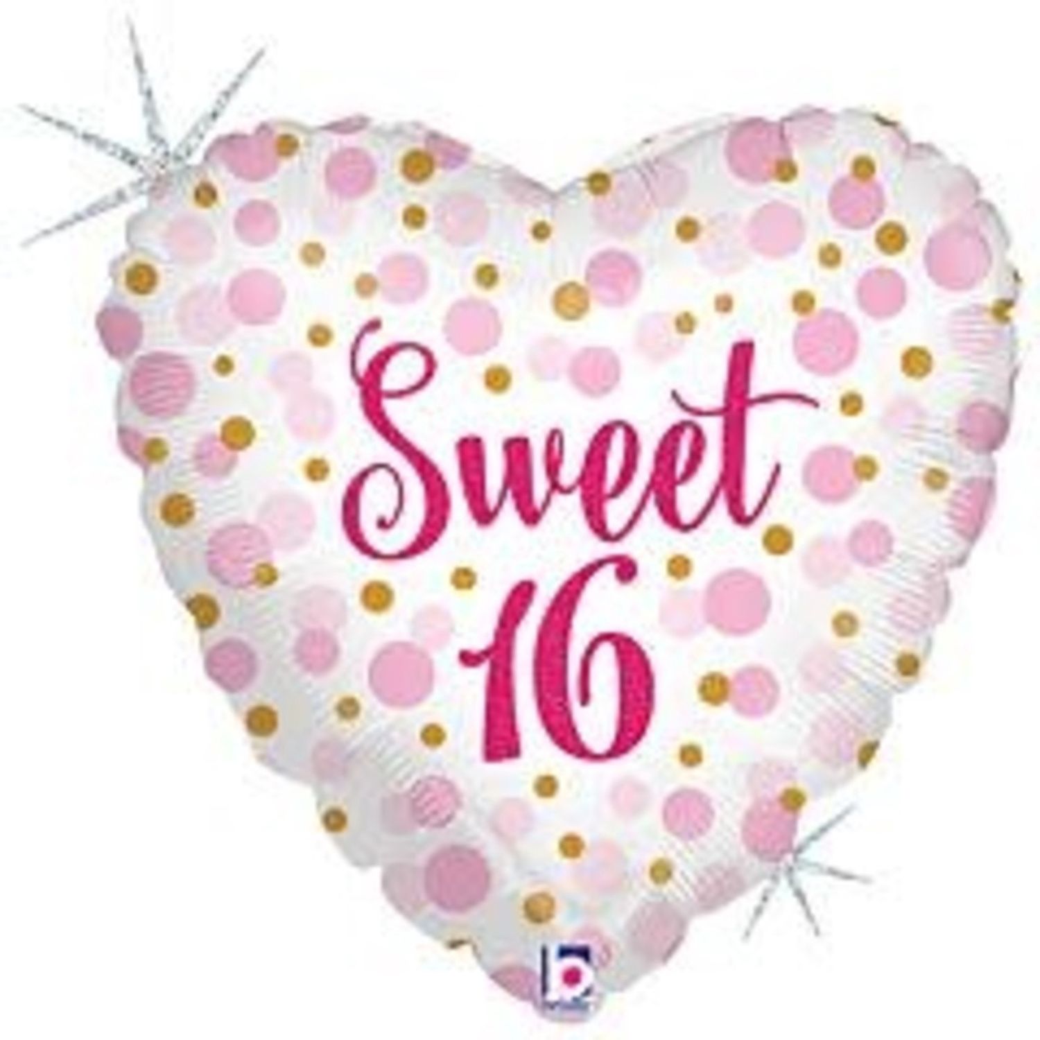 18” SWEET 16 HEART