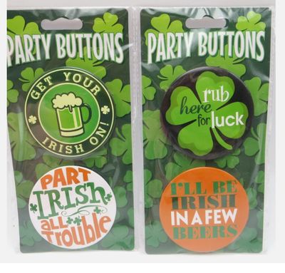 ST APTTY&#39;S DAY BUTTONS