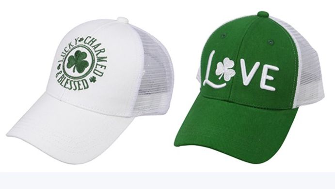 ST PATTY&#39;S DAY TRUCKER HAT