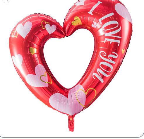 42&quot; OPEN HEART &quot;I LOVE YOU&quot;