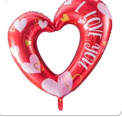 42" OPEN HEART "I LOVE YOU"