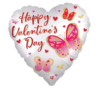 HVD WHITE HEART BUTTERLY