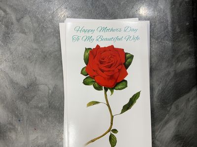 GREETING CARD- BEAUTIFUL WIFE