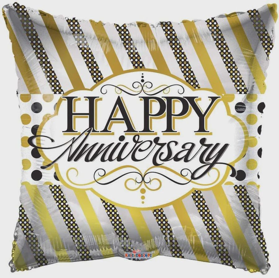 HAPPY ANNIVERSARY 20”X20”