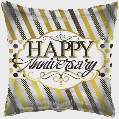 HAPPY ANNIVERSARY 20”X20”