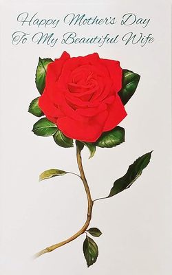 GREETING CARD- BEAUTIFUL WIFE