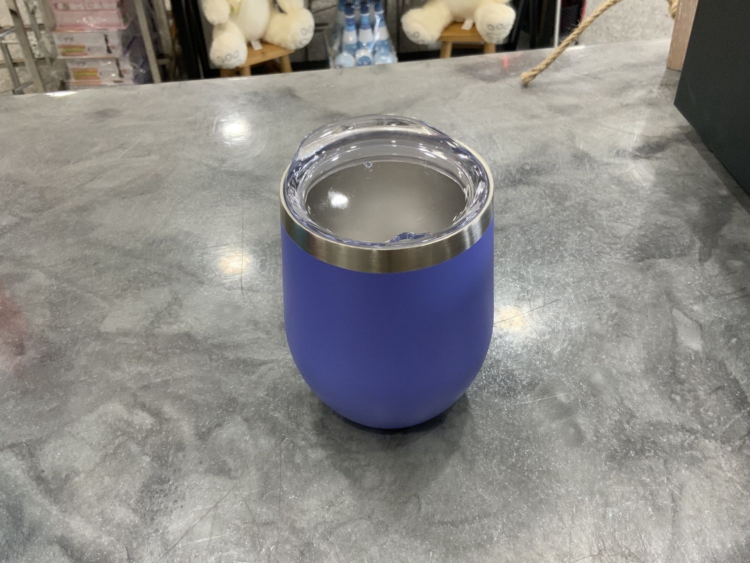 WINE TRAVEL MUG, COLOR: PERIWINKLE