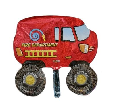 14” MINI FIRE TRUCK MYLAR