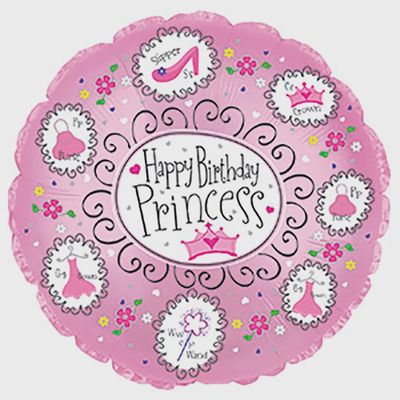 9” MINI HAPPY BIRTHDAY PRINCESS