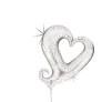 14” MINI AIR FILL HOLOGRAPHIC HEART
