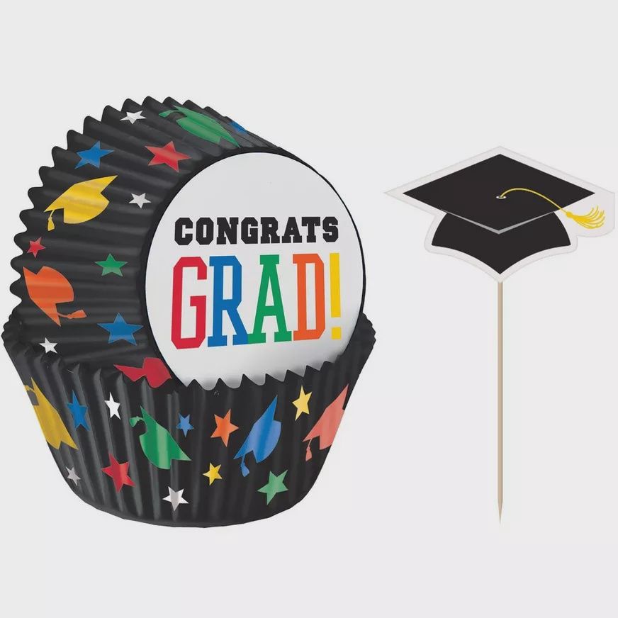 GRADUATION CUPCAKE LINER