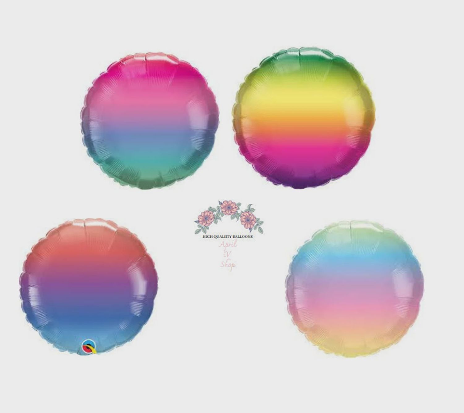 OMBRÉ MYLAR BALLOON