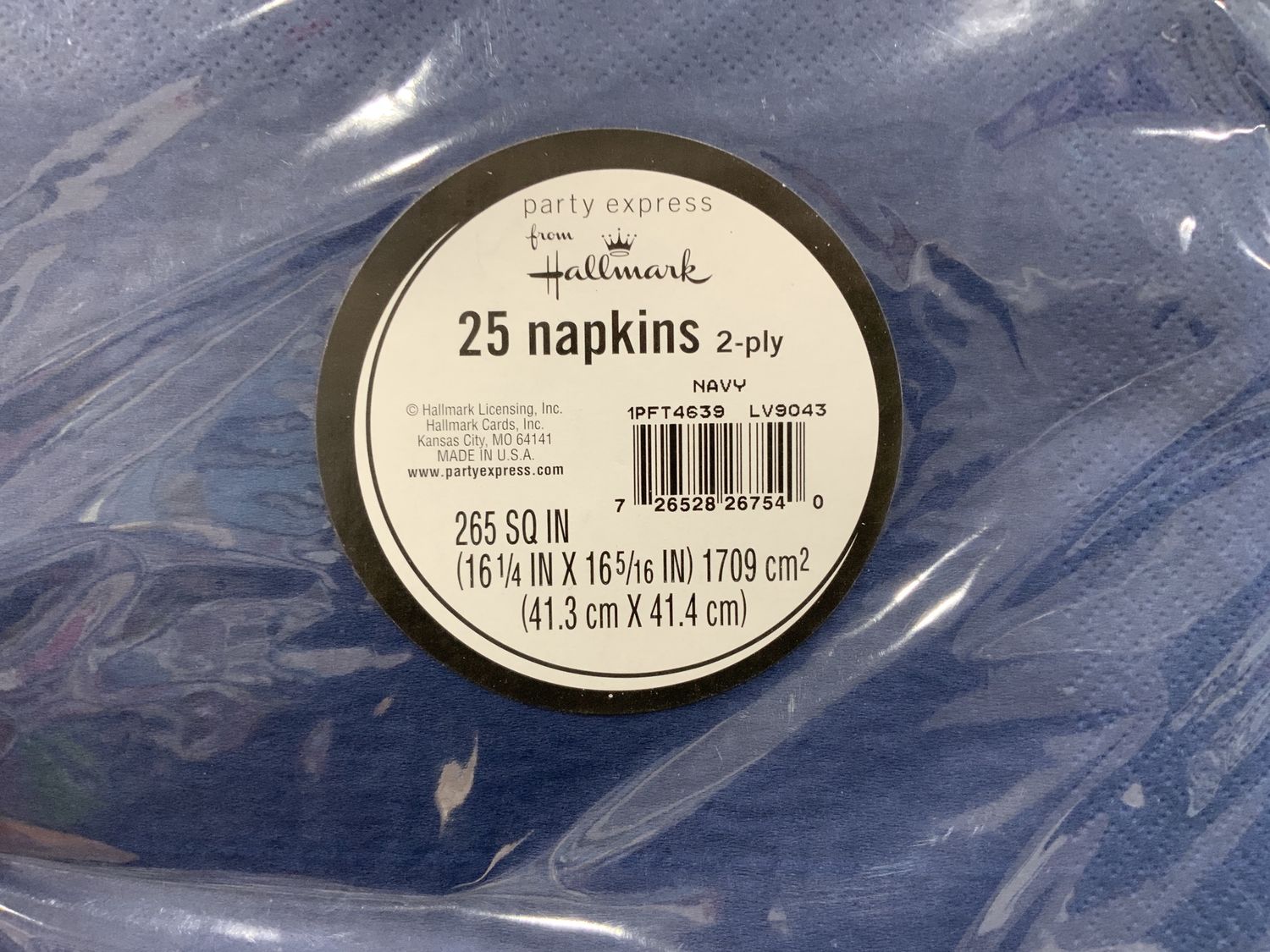 25 PAPER DINNER NAPKINS