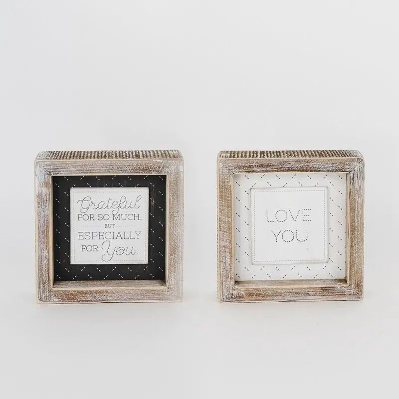GRATEFUL/LOVE YOU SIGN