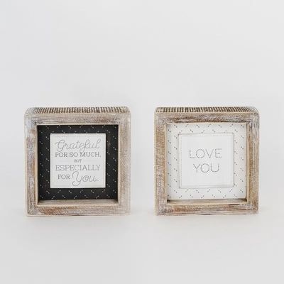 GRATEFUL/LOVE YOU SIGN