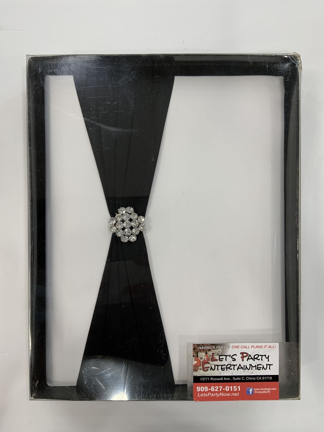 BLACK/WHITE GUEST BOOK