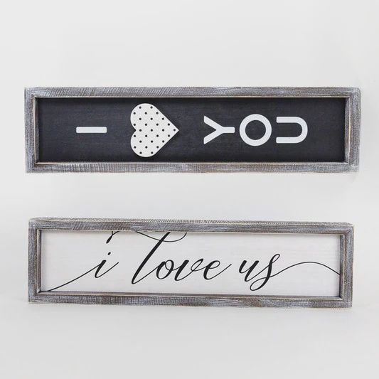 I LOVE YOU- REVERSIBLE