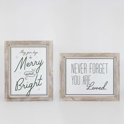 MERRY AND BRIGHT/NEVER FORGET
