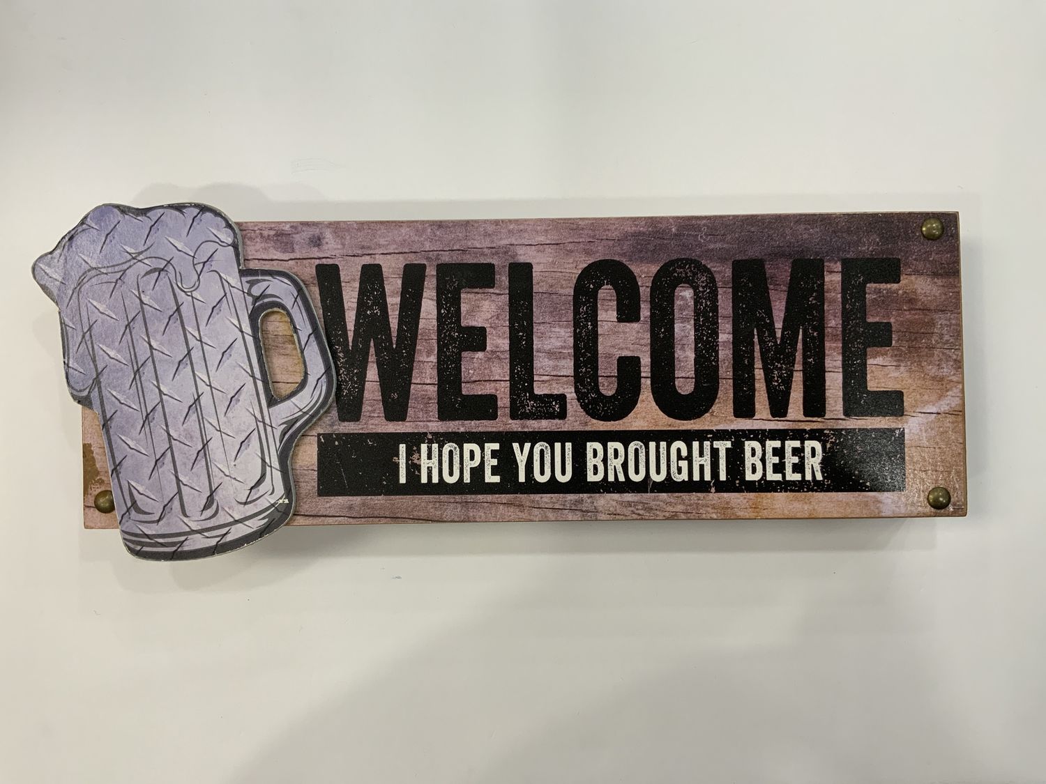 WELCOME- BEER