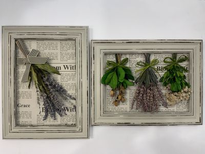 DRIED LAVENDER FRAME