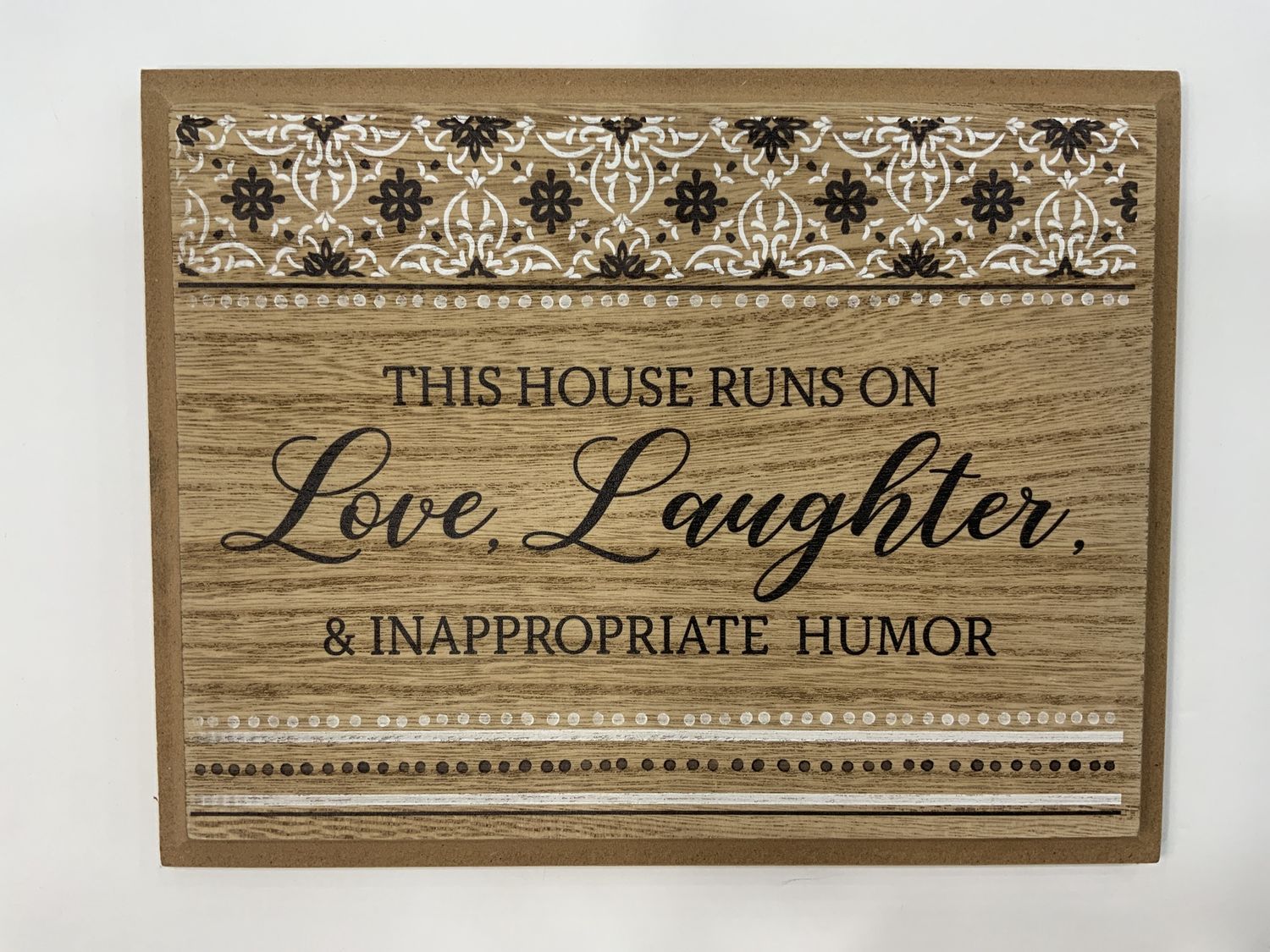 TABLE PLAQUE-THIS HOUSE