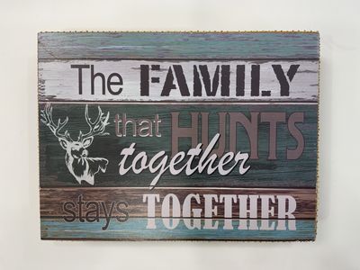 FAMILY HUNT TOGETHER