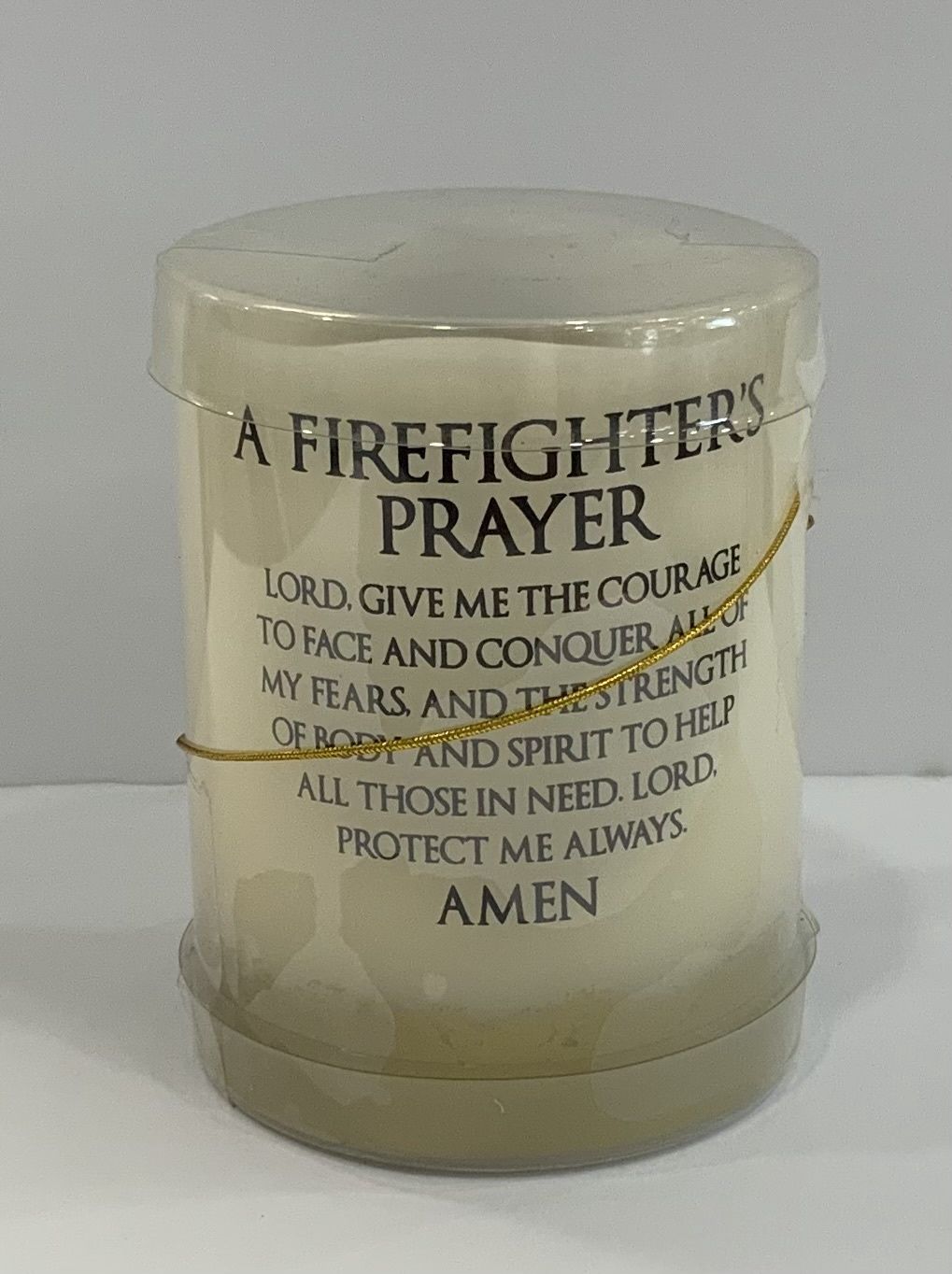 FIRST RESPONDER FLAMELESS CANDLES, DESIGN: FIREFIGHTER