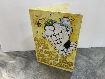 GREETING CARDS- FUNNY BIRTHDAY