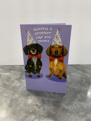 GREETING CARDS- BROTHER BIRTHDAY