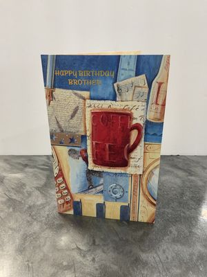 GREETING CARDS- BROTHER BIRTHDAY