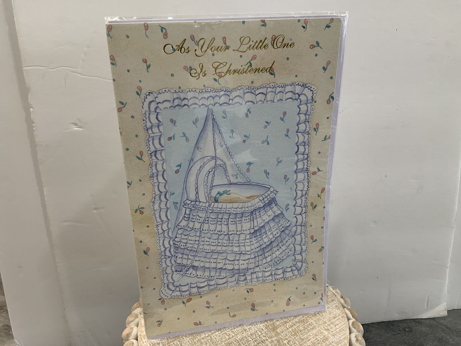 GREETING CARDS- RELIGIOUS, DESIGN: CHRISTENING