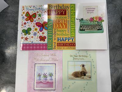 GREETING CARDS- HAPPY BIRTHDAY GENERAL