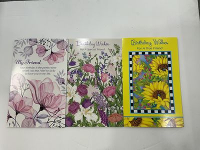 GREETING CARDS- FRIEND BIRTHDAY
