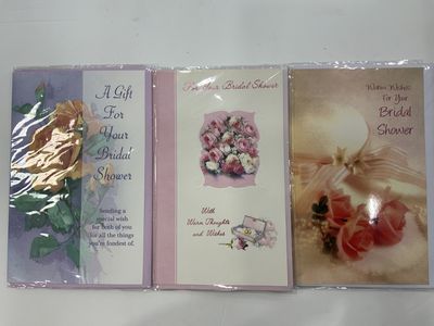 GREETING CARDS-BRIDAL SHOWER