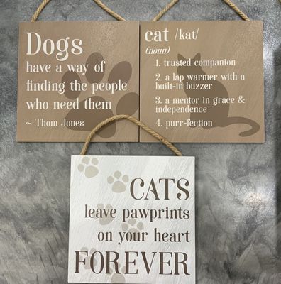 PET SIGNS