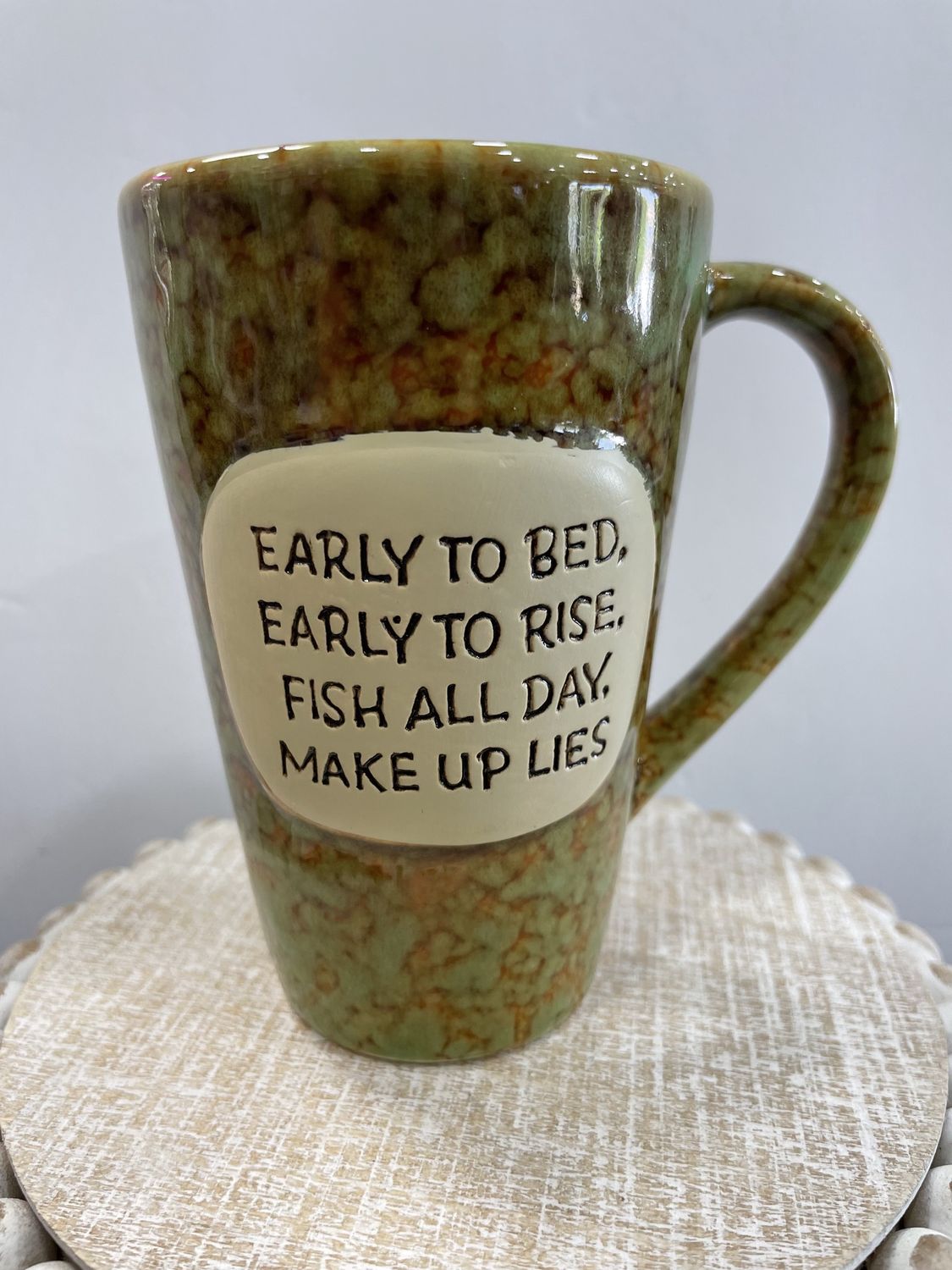 FISHING MUGS, DESIGN: EARLY TO BED