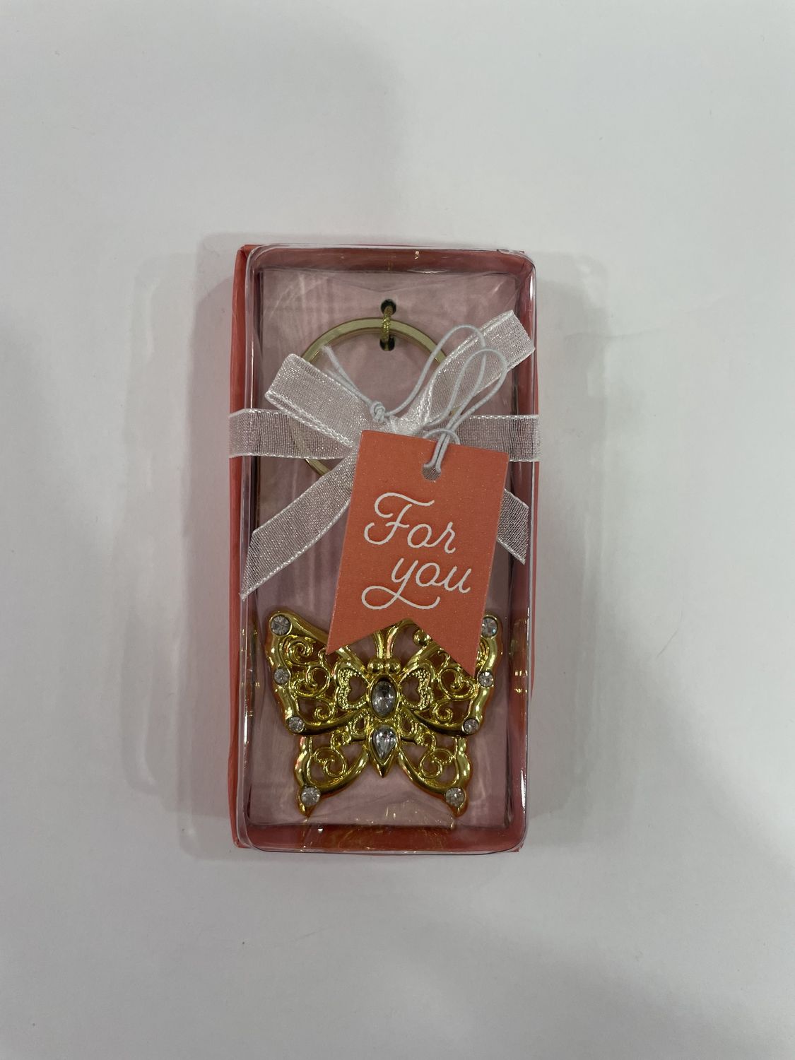 BUTTERFLY KEY CHAIN -GOLD