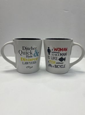 BREAK UP LAUGHING MUG