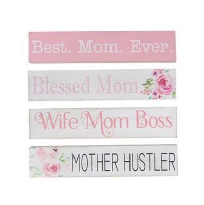 MOM BLOCK SIGNS