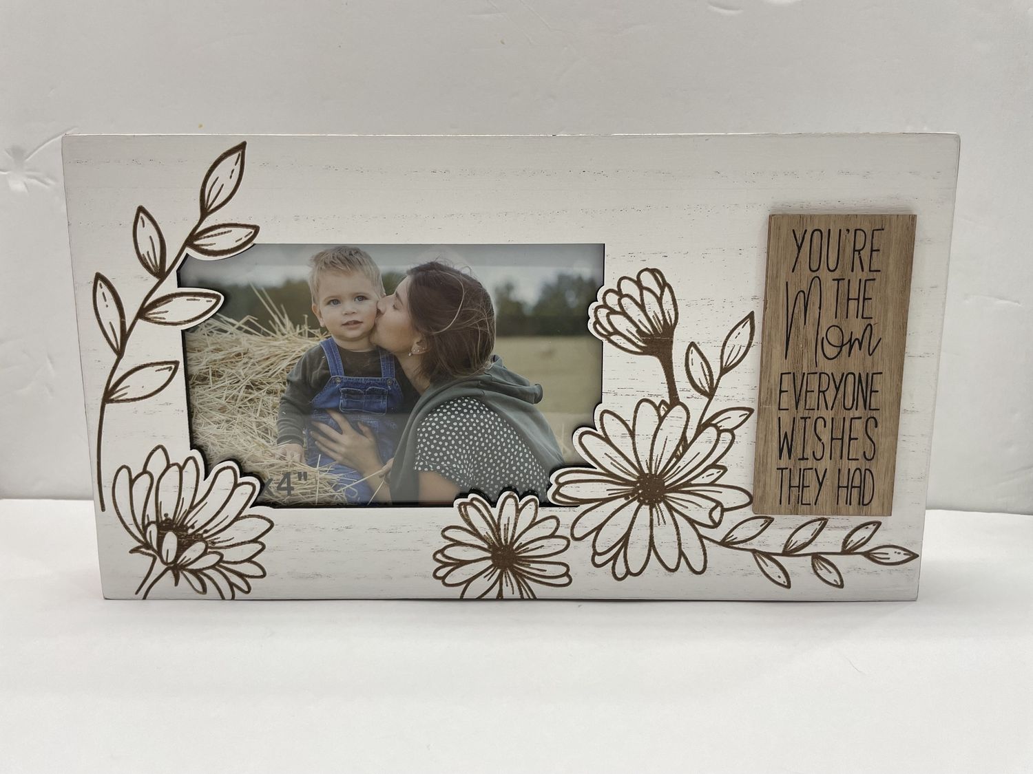 MOM WOOD BLOCK FRAME, DESIGN: YOU’RE THE MOM