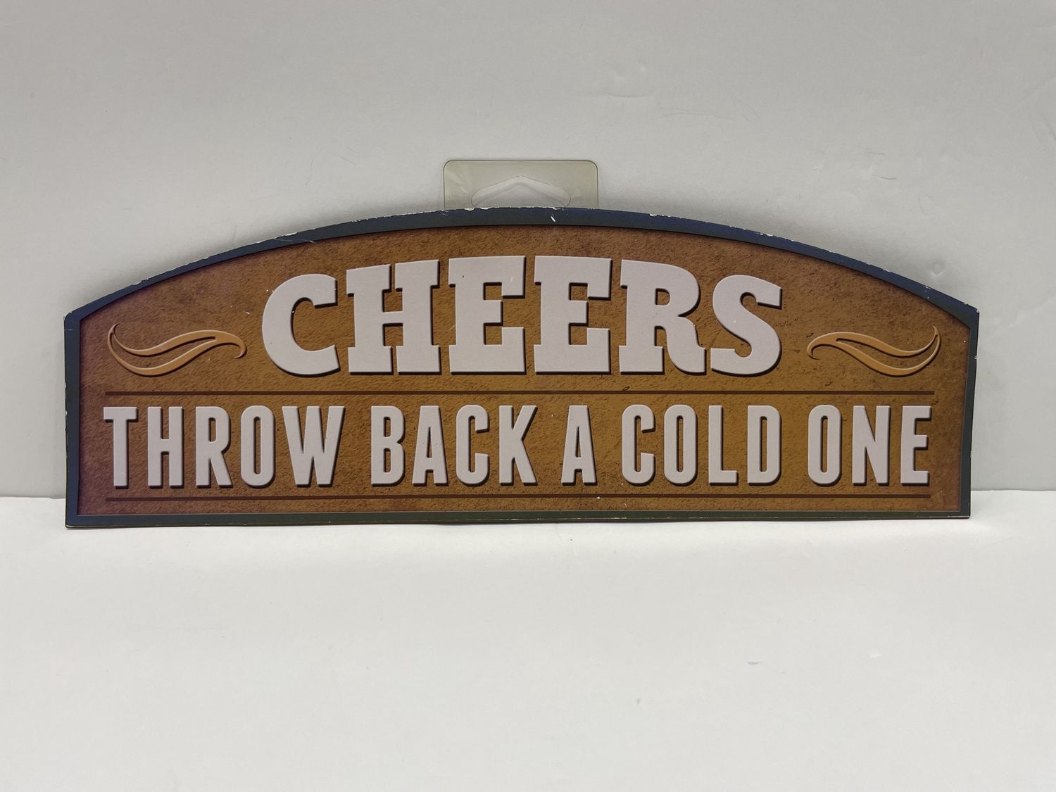 CHEERS THROWBACK SIGN