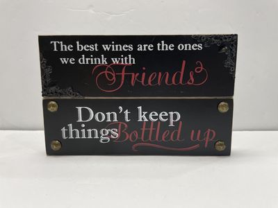 WOOD WINE BLOCKS