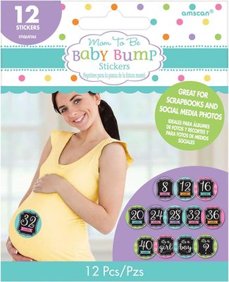 BABY BUMP STICKERS